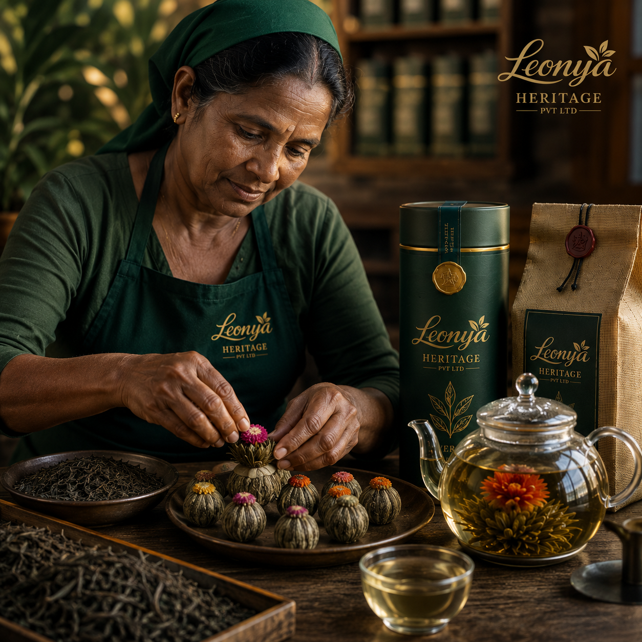 Leonya Heritage handmade collection